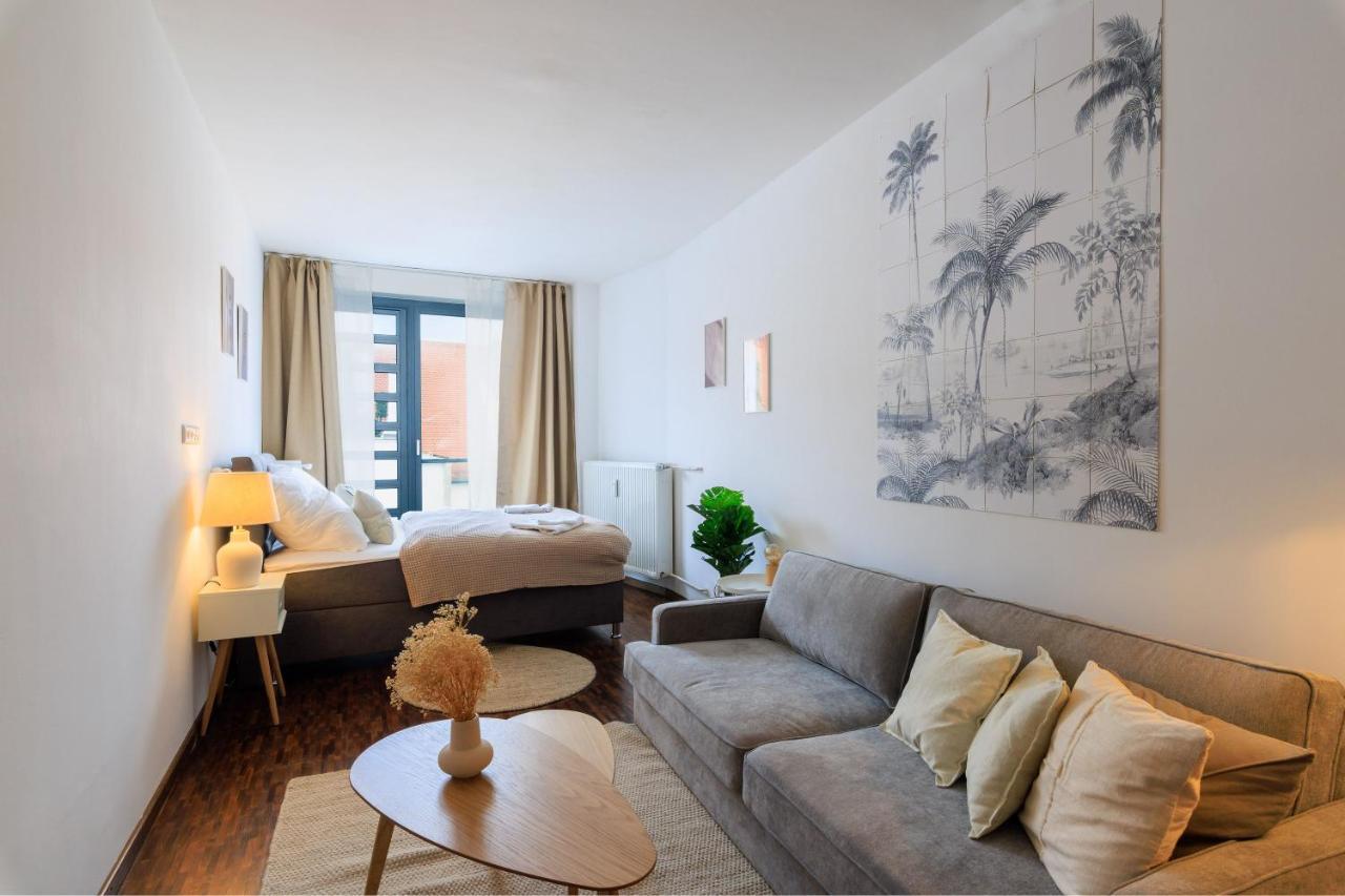 Global Living - Design Apartment I Rathausplatz I Kitchen I אוגסבורג מראה חיצוני תמונה